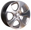 Jante ADAPTABLE YSM-281 / VW & Audi 7.5 x 18" (5x112) ET35 NOIR / POLI