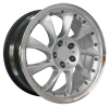 Llanta ADAPTABLE YSM-443 8.5 x 18" (5x112) ET35 PLATA BRILLANTE / ARO PULIDO