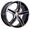 Jante ADAPTABLE YSM-450 8.0 x 17" (5x112) ET35 NOIR / POLI