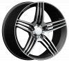 Llanta ADAPTABLE YSM-451 8.5 x 19" (5x112) ET45 GUNMETAL / PULIDO