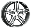 Llanta ADAPTABLE YSM-461 8.5 x 18" (5x112) ET45 GUNMETAL / PULIDO