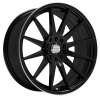 Llanta SPAC Wheels BAMAKO 7.0 X 17" (4X108) ET40 NEGRO
