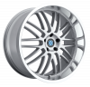 Llanta BEYERN BEYMESH 8.0x17 (5x120) ET30 PLATA  / ARO PULIDO