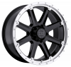 Llanta BLACK RHINO MOAB 9.0x18 (5x139.7) ET0 NEGRO / ARO PULIDO