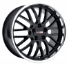 Llanta CRAY MANTA 9.0x18 (5x120.65) ET50 NEGRO / ARO PULIDO