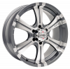 Llanta FOX TRUCKSTAR ICE 9.0x20 (6x139.7) ET35 ANTRACITA MATE / PULIDO