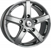 Llanta FOX VIPER VAN GREY 6,5 X 15" (5X130) ET50 GLOSS GREY