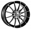 Llanta INOVIT Force 4 7.0 x 17" (4x100) ET40 NEGRO / PULIDO