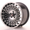 Llanta JAPAN RACING JR14 9 X 16" (4XMULTI) ET10 Black Machined Face