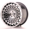 Llanta JAPAN RACING JR14 8,5 X 17" (5XMULTI) ET15 Black Machined Face