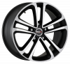 Llanta MAK INVIDIA ICE BLACK 8.0 x 17" (5 x 105) ET 40 MATT BLACK/ICE FACE
