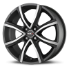 Llanta MAK NITRO 4 ICE 6.5 x 15" (4x108) ET42 ANTRACITA MATE / PULIDO