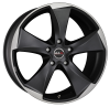 Llanta MAK RAPTOR 5 ICE 8.00 x 18" (5x120) ET50 ANTRACITA / PULIDO MATE