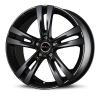 Llanta MAK ZENITH MATT BLACK 8.00 x 18" (5x114.3) ET40 NEGRO MATE