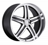 Llanta MANDRUS MANNHEIM 9.0x20 (5x112) ET39 GUNMETAL / PULIDO
