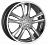Llanta MATRIX CANYON 10.0x22 (5x112) ET50 PLATA BRILLANTE