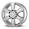 Llanta MATRIX FUOCO 6 VAN SILVER 6.5 x 16" (6x130) ET50 PLATA BRILLANTE