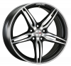 Llanta MOTEC PENTA 10.0x19 (5x120) ET20 NEGRO MATE / PULIDO