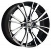 Llanta MSW 20-4 7.0 x15" (4x108) ET18 NEGRO MATE / PULIDO