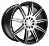 Llanta SPAC Wheels NINE 7.0 X 17" (5X120) ET40 NEGRO / PULIDO
