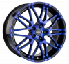 Llanta OXIGIN 14 OXROCK 9.5x20 (5x112) ET48 AZUL / PULIDO