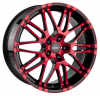 Llanta OXIGIN 14 OXROCK 10.0x22 (5x108) ET45 ROJO / PULIDO