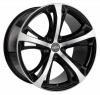 Llanta OXIGIN 16 SPARROW 8,5x19 (5x114.3) ET48 NEGRO / PULIDO
