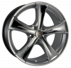 Llanta RS RS-GT SILVER 8.0x19 (5x100) ET35 PLATA MATE / INOX