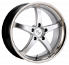 Llanta RS RS-5 SILVER 8.0x19 (5x120) ET35 PLATA BRILLANTE