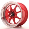 Llanta JAPAN RACING TFII 7,5 X 15" (4XMULTI) ET30 Red