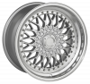 Jante INNOVIT Old Style YSM-945 8.0 X 16" (4X108) ET25 ARGENT / BORD POLI