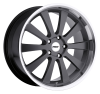 Llanta TSW LONDRINA 8.0x17 (5x114.3) ET40 GUNMETAL  / ARO PULIDO