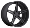 Llanta TSW MIRABEAU 8.5 X 19" (5X114.3) ET20 NEGRO / ARO CROMADO EN INOX