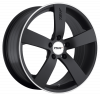 Llanta TSW SPA 8.0x19 (5x112) ET45 NEGRO MATE / ARO PULIDO