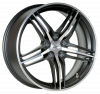 Jante TSW TRIBECA 8.0 x 17" (5x114.3) ET40 NOIR / POLI
