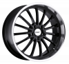 Llanta TSW ZOLDER 9.5x18 (5x114.3) ET40 NEGRO / ARO PULIDO