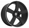 Llanta SPAC Wheels VERONA 10.0 X 22" (5X130) ET40 NEGRO MATE