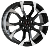 Llanta WOLFRACE Assassin 7.0x17 (4x98) ET40 NEGRO /  PULIDO