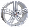 Llanta XTK BD17 7.5 X 17" (5X112) ET45 PLATA BRILLANTE