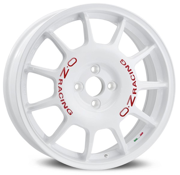 Llanta OZ Racing LEGGENDA 7 X 17" (4X100) ET37 WHITE RED LETTERING