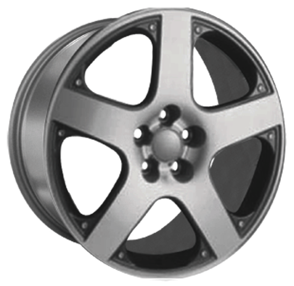 Llanta ADAPTABLE YSM-128 7.0 x 16" (5x100) ET35 GUNMETAL / PULIDO
