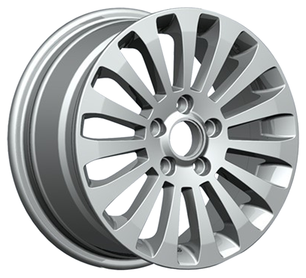 Llanta ADAPTABLE YSM-216 6.0 x 15" (5x108) ET52 PLATA