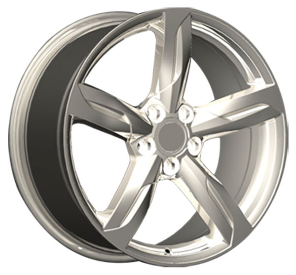 Llanta ADAPTABLE YSM-286 8.0 x 17" (5x112) ET35 PLATA BRILLANTE