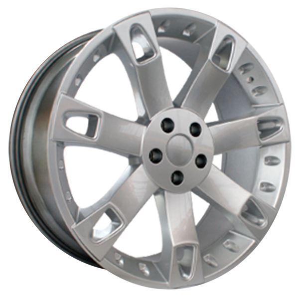 Llanta ADAPTABLE YSM-315 9.5 x 22" (5x120) ET50 PLATA BRILLANTE