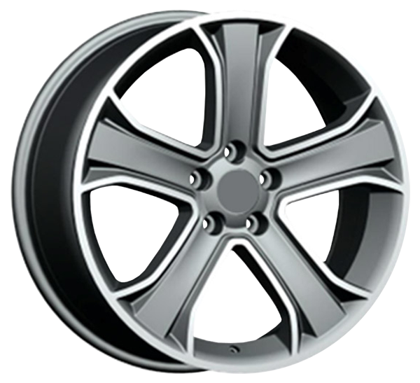 Llanta ADAPTABLE YSM-318 9.5 x 22" (5x120) ET48 GUNMETAL / PULIDO
