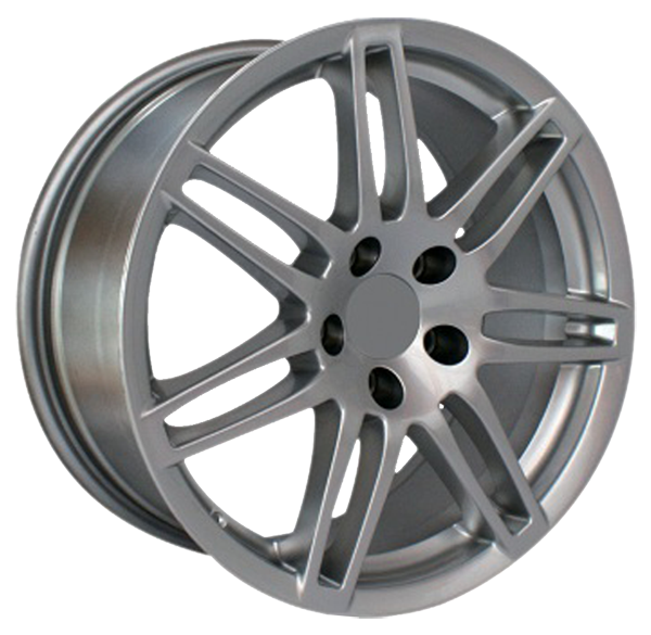 Llanta ADAPTABLE YSM-332 8.0 x 18" (5x100) ET35 PLATA BRILLANTE