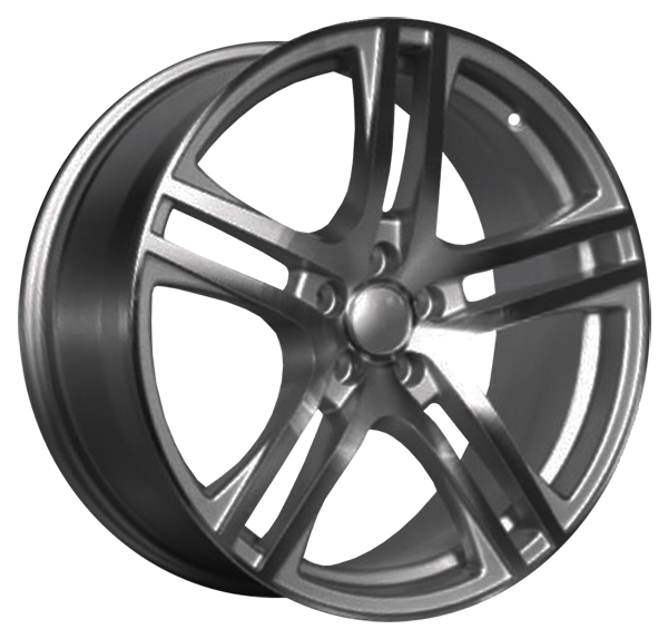 Llanta ADAPTABLE YSM-427 8.0 x 19" (5x112) ET45 GUNMETAL / PULIDO