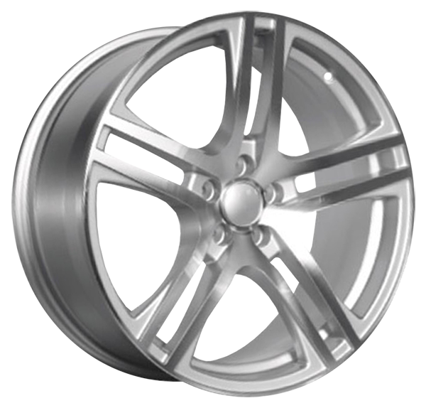 Llanta ADAPTABLE YSM-427 8.0 x 18" (5x112) ET45 PLATA BRILLANTE / PULIDO