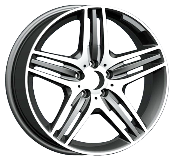 Llanta ADAPTABLE YSM-461 8.5 x 18" (5x112) ET45 GUNMETAL / PULIDO