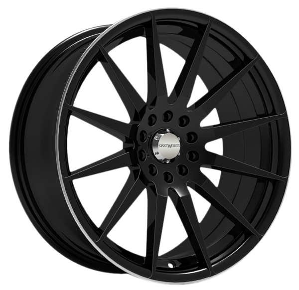 Llanta SPAC Wheels BAMAKO 7.0 X 17" (4X108) ET40 NEGRO